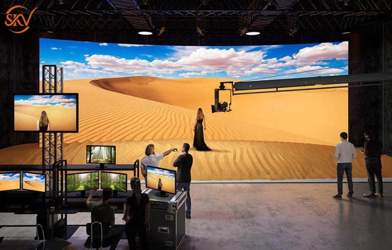 Hiện tượng nhiễu sóng nước khi quay chụp màn hình led là gì? Hiện tượng nhiễu sóng nước khi quay chụp màn hình led 1