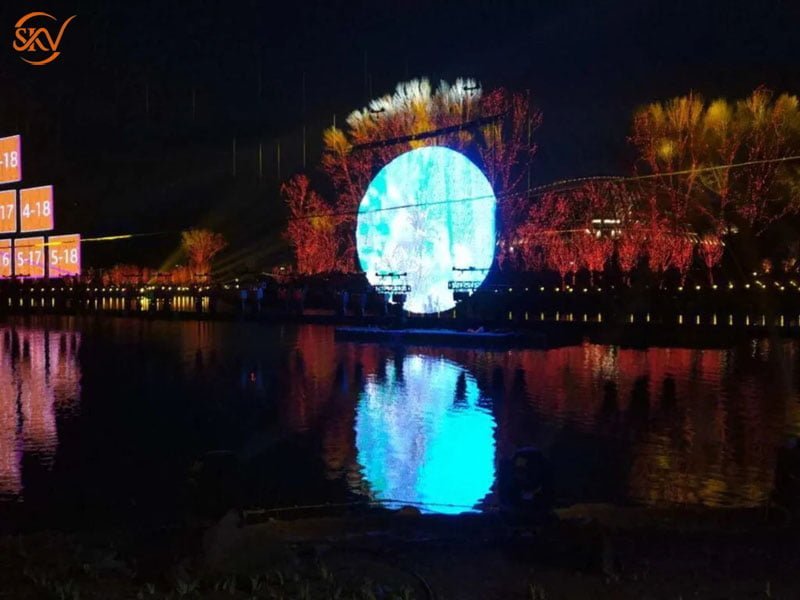 Màn Hình Led Tròn Là Gì? Phân Loại, Chức Năng và Ứng Dụng màn hình led tròn 2