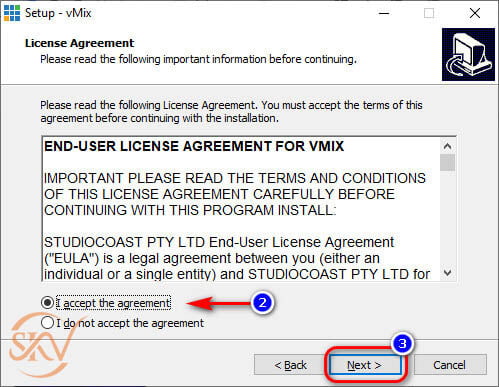 Hướng dẫn cách tải, cài đặt và sử dụng phần mềm Vmix Cài đặt phần mềm VMix 2
