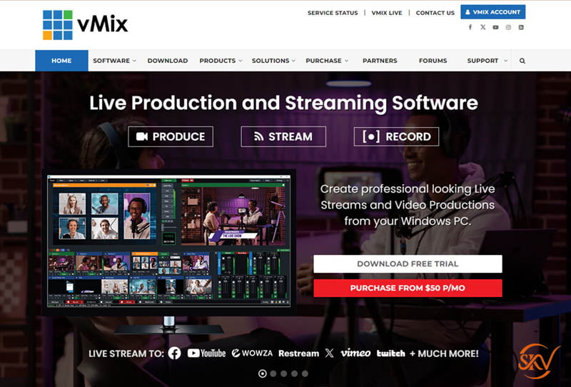 Hướng dẫn cách tải, cài đặt và sử dụng phần mềm Vmix Hướng dẫn cách tải, cài đặt và sử dụng phần mềm Vmix 2