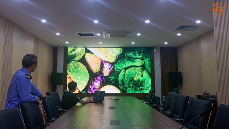 Cấu hình Màn Hình LED Phòng Họp P1.5 Indoor Tại VPF Việt Nam