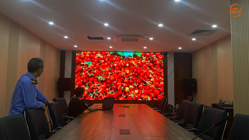 Cấu hình Màn Hình LED Phòng Họp P1.5 Indoor Tại VPF Việt Nam