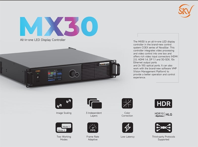 Novastar MX30 bộ xử lý hình ảnh Novastar MX30-2