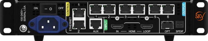 NovaStar KU20 Novastar KU20 mặt sau