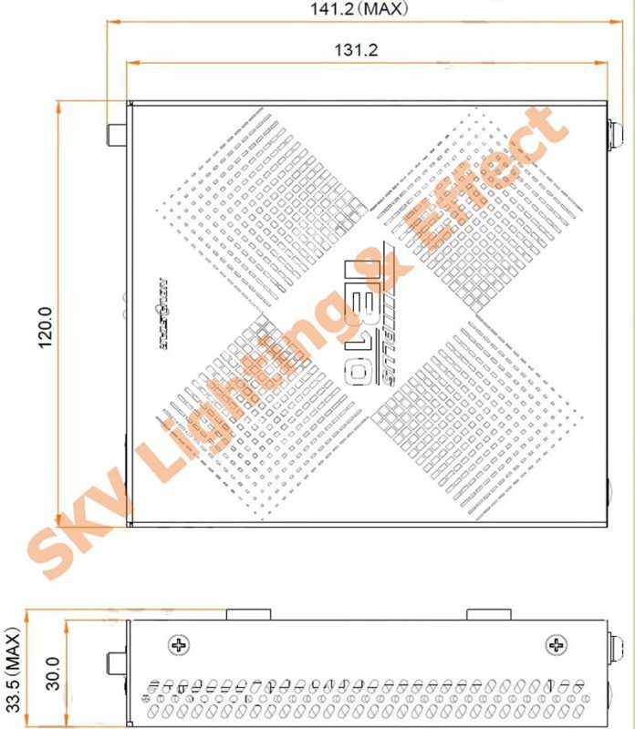 Kích thước Novastar-TB10-plus