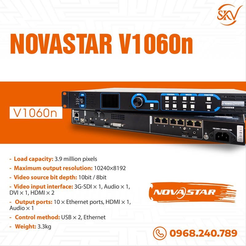 Bộ xử lý hình ảnh Novastar V1060n