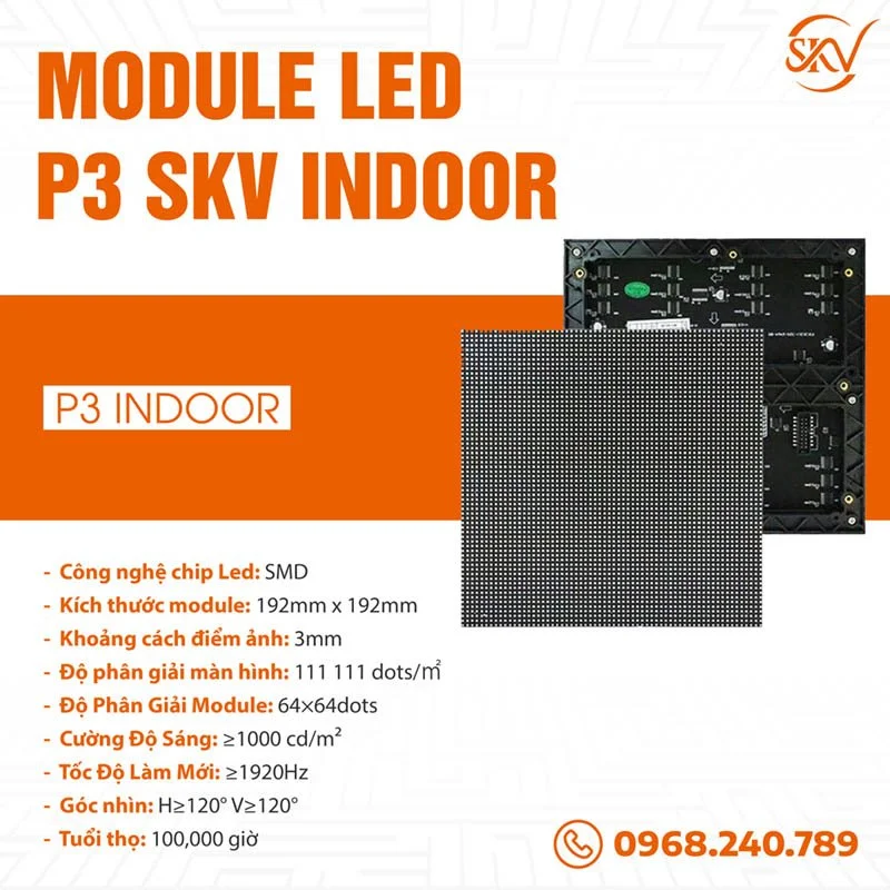 Module Led P3 Skv Indoor