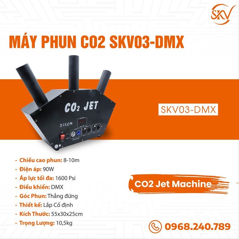 Máy phun CO2 SKV03-DMX