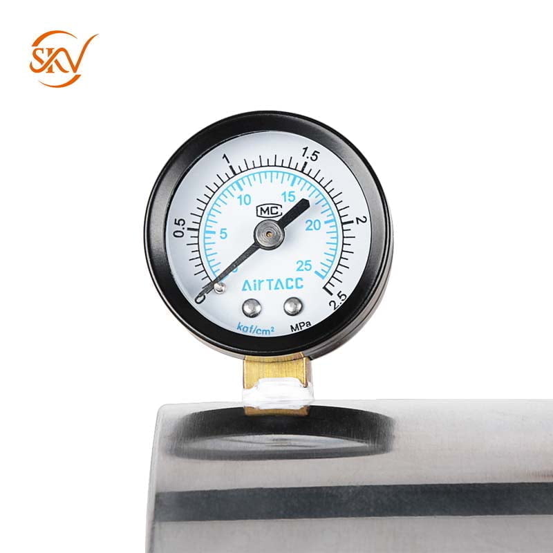 Đồng hồ áp suất Van xả máy Bắn Kim Tuyến Confetti SKV C01