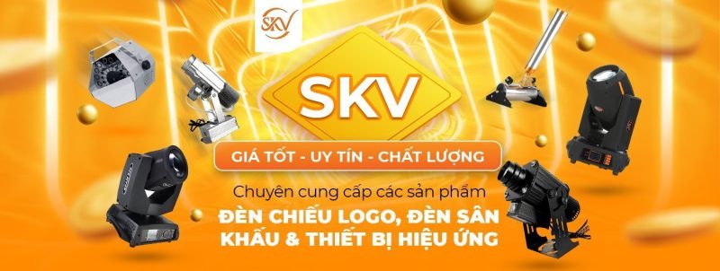 Đèn chiếu logo thương hiệu SKV