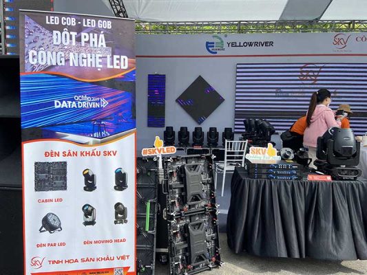 Cập nhật Tiến Trình SKV Tham Gia Sự Kiện Triển Lãm Các Thiết Bị Sân Khấu Chuyên Nghiệp su kien trien lam ung hoa 6