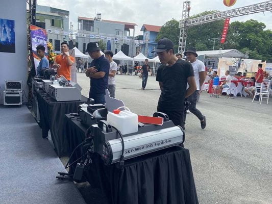 Cập nhật Tiến Trình SKV Tham Gia Sự Kiện Triển Lãm Các Thiết Bị Sân Khấu Chuyên Nghiệp tham quan gian hang skv 15 1