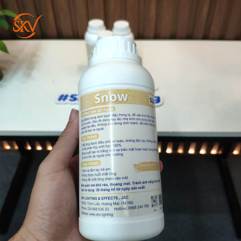 Dung dịch tạo tuyết SKV-SL02 dạng đặc-3