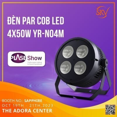 Đèn Par COB LED 4x50W YR-N04M