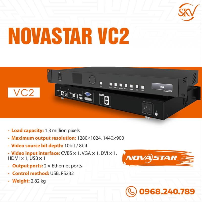bộ xử lý hình ảnh Novastar CV2