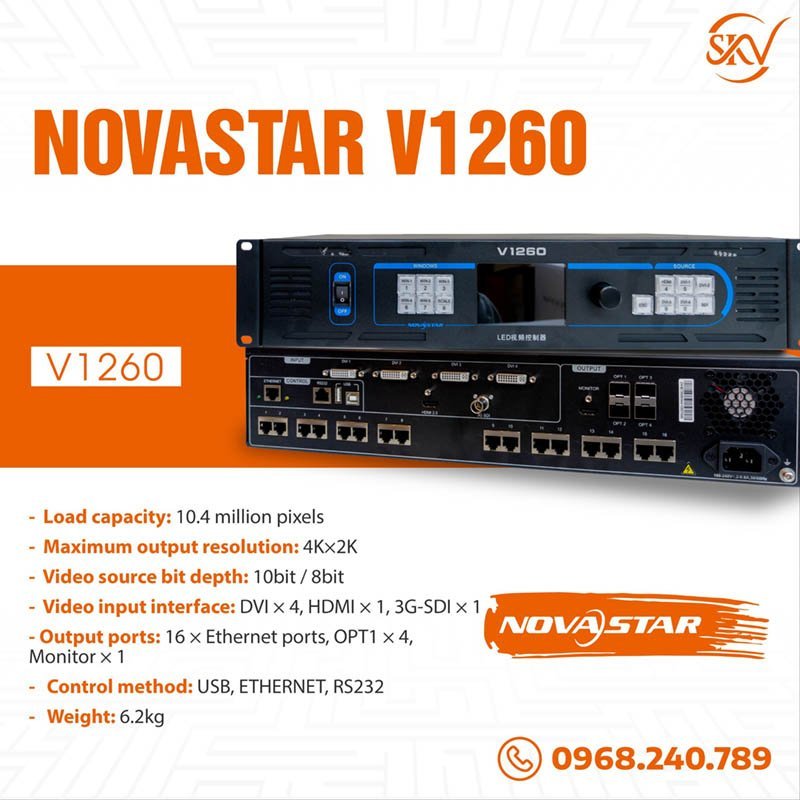 bộ xử lý hình ảnh Novastar v1260