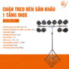 Chân Treo Đèn Sân Khấu 1 Tầng Inox CTD-I1