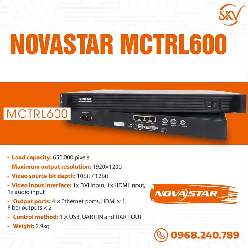 Bộ Điều Khiển Novastar MCTRL600