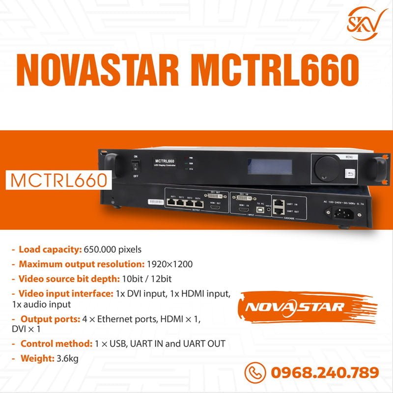 Bộ Điều Khiển Novastar MCTRL660