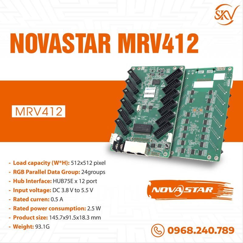Card màn hình led Novastar MRV412