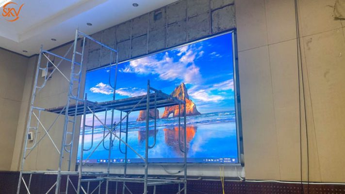 SKV lighting thi công lắp đặt màn hình led ở học viên quốc phòng 10SKV lighting thi công lắp đặt màn hình led ở học viên quốc phòng 10