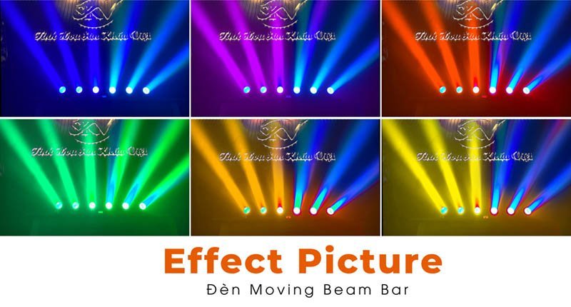 Hiệu ứng Đèn Moving Beam Bar YellowRiver YR-988M-I (6x10w 4in1)