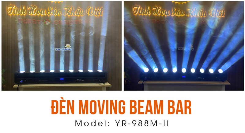Hiệu ứng ánh sáng dèn Moving Beam Bar YellowRiver YR-988M-II