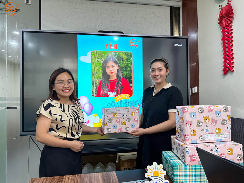 SKV Tổ Chức Tặng Quà Cho Con Em CBNV Ngày Quốc Tế Thiếu Nhi 1-6 7