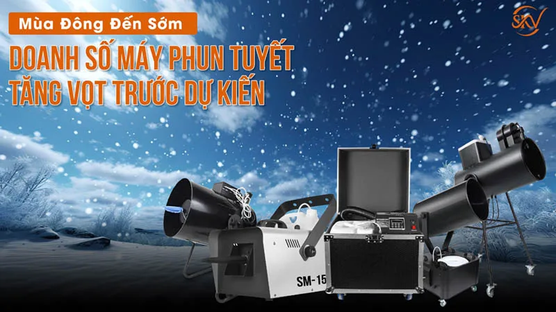 Doanh Số Máy Phun Tuyết Tăng Vọt Trước Dự Kiến