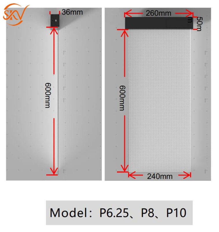 P6.25-P8-P10 màn led dán kín S-Series